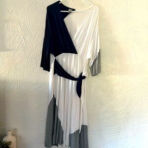 ASOS kimono sleeve midi dress